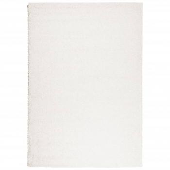Teppich Shaggy Hochflor Modern Creme 120x170 cm