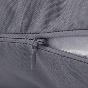 Gartenkissen 2 Stk. 60 x 40 cm Grau