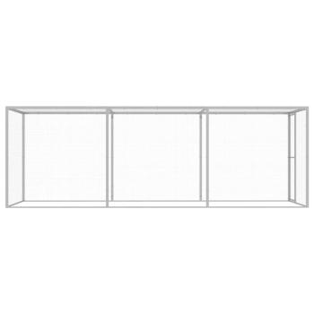 Katzenkäfig 4,5x1,5x1,5 m Verzinkter Stahl