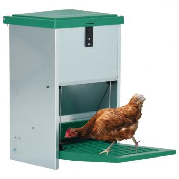 Geflügel-Futterautomat Feedomatic mit Pedal 8 kg