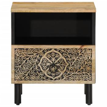 Nachttisch 40x33x46 cm Massivholz Mango