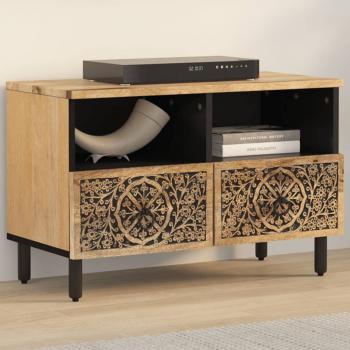 ARDEBO.de - TV-Schrank 70x33x46 cm Massivholz Mango