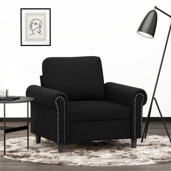 ARDEBO.de - Sessel Schwarz 60 cm Samt