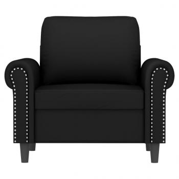 Sessel Schwarz 60 cm Samt