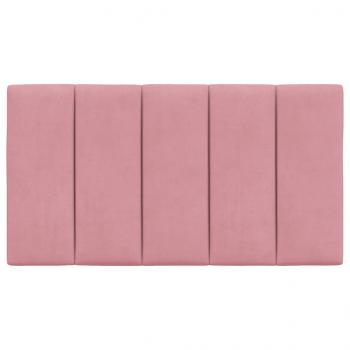 Kopfteil-Kissen Rosa 90 cm Samt
