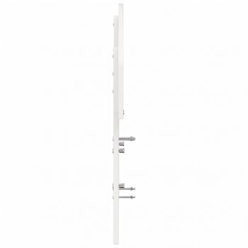 Kopfteil Weiß 120 cm Massivholz Kiefer