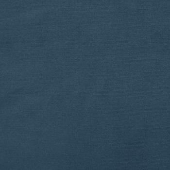 Schlafsofa 2-Sitzer Blau Samt