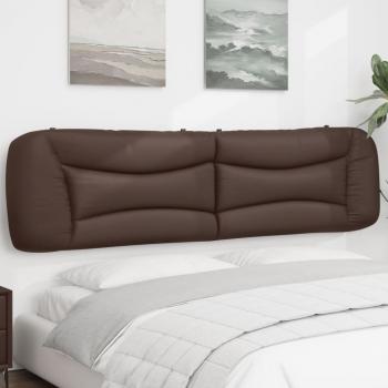 ARDEBO.de - Kopfteil-Kissen Braun 200 cm Kunstleder