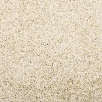 Teppich Shaggy Hochflor Modern Golden 140x200 cm