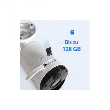 Reolink Argus Series B320 Überwachungskamera, 3MP, PIR-Sensor, WLAN, Wetterfest, weiß