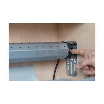 Schellenberg Plus 40 Nm Maxi Rohrmotor, bis 15 m² Fläche, elektronische Endlageneinstellung per Knopfdruck (20740)