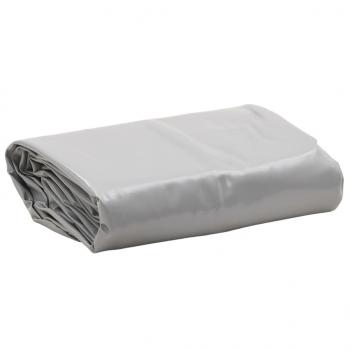 ARDEBO.de - Abdeckplane Grau 1x2,5 m 650 g/m²