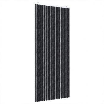 Fliegenvorhang Anthrazit 100x200 cm Chenille