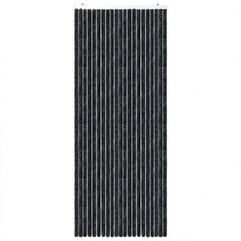 Fliegenvorhang Anthrazit 100x200 cm Chenille