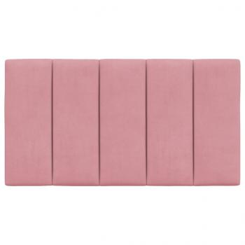 Kopfteil-Kissen Rosa 80 cm Samt