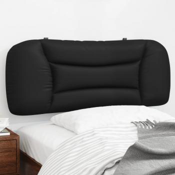 ARDEBO.de - Kopfteil-Kissen Schwarz 100 cm Kunstleder