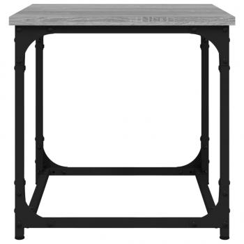 Beistelltisch Grau Sonoma 40x40x40 cm Holzwerkstoff