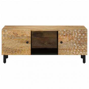 Couchtisch 100x54x40 cm Massivholz Mango