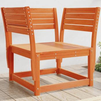 ARDEBO.de - Gartenstuhl Wachsbraun Massivholz Kiefer