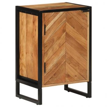 ARDEBO.de - Badschrank 40x30x60 cm Massivholz Akazie und Eisen