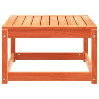 Gartenhocker Wachsbraun Massivholz Kiefer