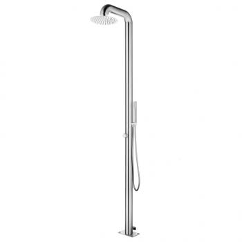 ARDEBO.de - Gartendusche 225 cm Edelstahl