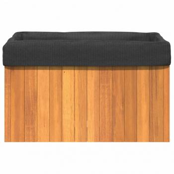 Pflanzkübel 59x27,5x35 cm Massivholz Akazie