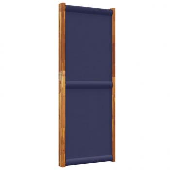 3-tlg. Paravent Dunkelblau 210x180 cm