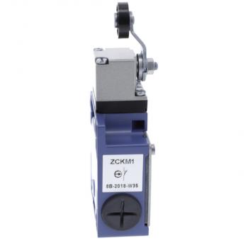 Schneider Electric Positionsschalter Rollenhebel Kunststoffrolle, 1Ö+1S Sprungfeder Pg11 (XCKM115)