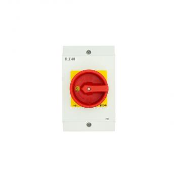 Eaton T3-3-15680/I2/SVB Hauptschalter, T3, 32A, Aufbau, 3-polig+N, S+Ö, NOT-AUS-Funktion (207202)