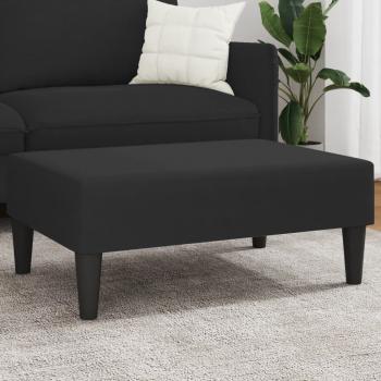 ARDEBO.de - Fußhocker Schwarz 77x55x31 cm Samt