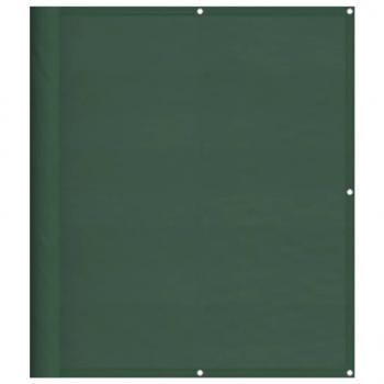 Balkon-Sichtschutz Dunkelgrün 120x700 cm 100 % Polyester-Oxford