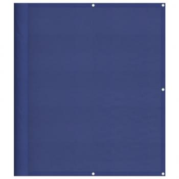 Balkon-Sichtschutz Blau 120x700 cm 100 % Polyester-Oxford