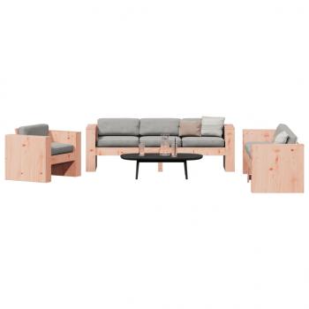 ARDEBO.de - 2-tlg. Garten-Lounge-Set Massivholz Douglasie