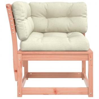 Garten-Ecksofa mit Kissen 73x73x78 cm Massivholz Douglasie