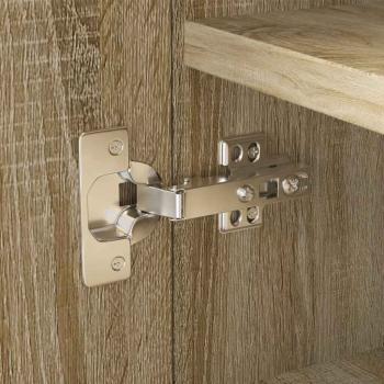 Schuhschrank mit 7 Fächern Eiche-Optik