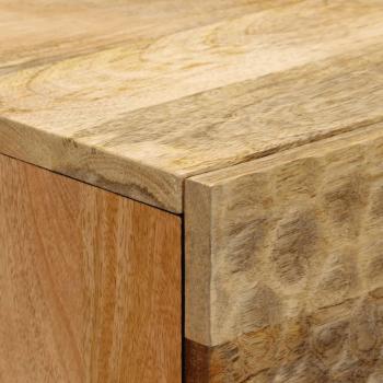 Nachttische 2 Stk. 40x33x46 cm Massivholz Mango