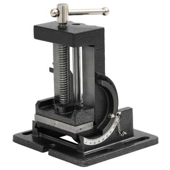 Maschinenschraubstock Kippbar Handbetrieben 110 mm 