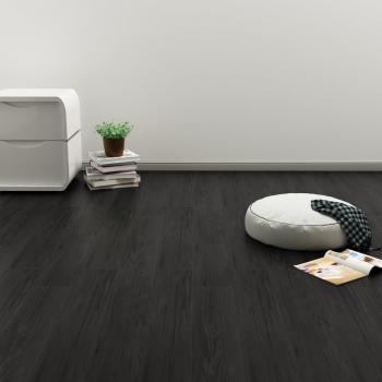 ARDEBO.de - PVC-Fliesen Selbstklebend 4,46 m² 3 mm Eichen-Optik Anthrazit