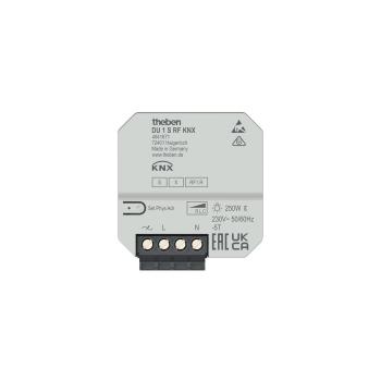 ARDEBO.de Theben DU 1 S RF KNX Funk Dimmaktor 1-fach, Unterputz, KNX TP, Data Secure 4941671