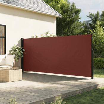 ARDEBO.de - Seitenmarkise Ausziehbar Braun 160x500 cm