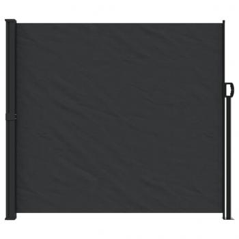 ARDEBO.de - Seitenmarkise Ausziehbar Schwarz 180x600 cm