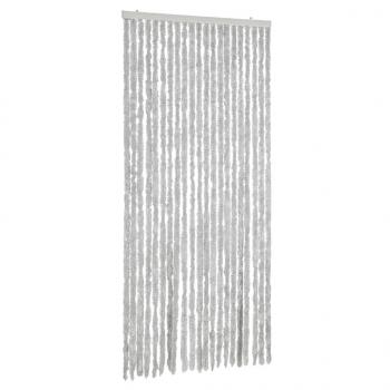 Fliegenvorhang Grau 100x200 cm Chenille