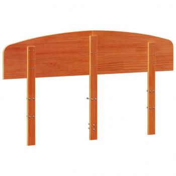 Kopfteil Wachsbraun 150 cm Massivholz Kiefer