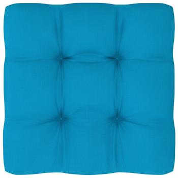 Palettenkissen Blau 60x60x12 cm Stoff