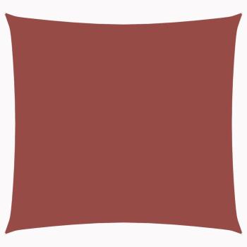 Sonnensegel Oxford-Gewebe Quadratisch 5x5 m Terrakotta-Rot