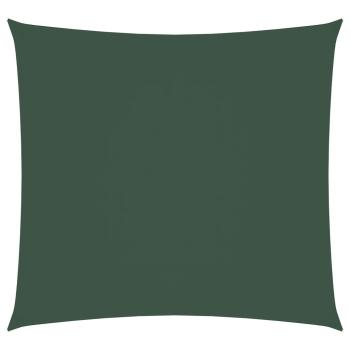 Sonnensegel Oxford-Gewebe Quadratisch 3x3 m Dunkelgrün