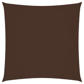 Sonnensegel Oxford-Gewebe Quadratisch 2,5x2,5 m Braun