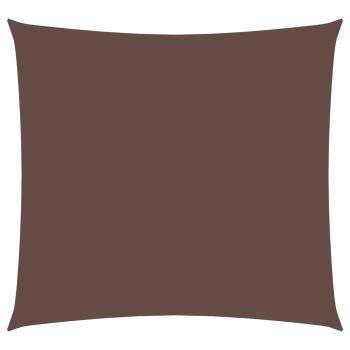 Sonnensegel Oxford-Gewebe Quadratisch 2,5x2,5 m Braun