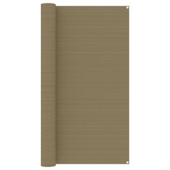 ARDEBO.de - Zeltteppich 200x400 cm Taupe